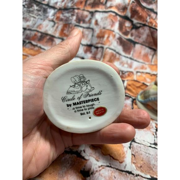 3 Pieces Circle of Friends Masterpiece Figurines 1990's Homco Collectible EUC - Picture 4 of 11